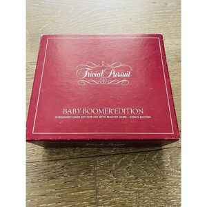 Trivial Pursuit Card Deck Baby Boomer Edition Set Vintage 1983 FAST SHIPPING!